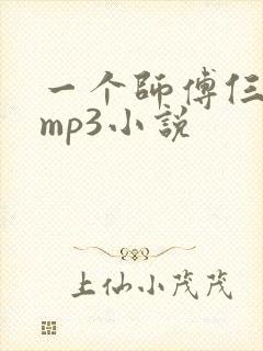 一个师傅仨徒弟mp3小说封面