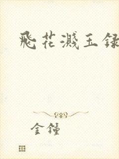 飞花溅玉录