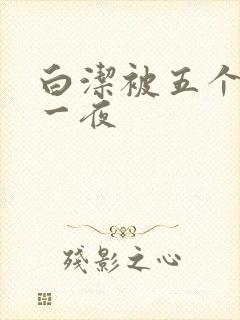 白洁被五个人玩一夜