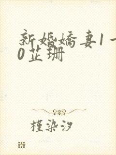 新婚娇妻1一40芷珊