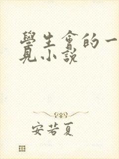 学生会的一己之见小说