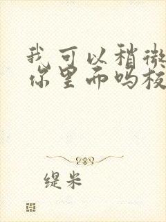 我可以稍微放进你里面吗校园版