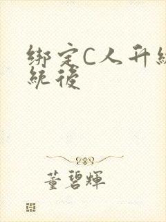 绑定C人升级系统后