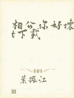 相公你好坏txt下载