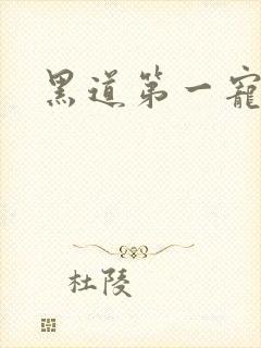 黑道第一宠婚封面