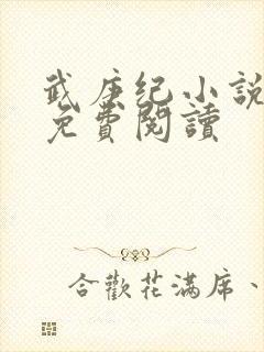 武庚纪小说全文免费阅读封面