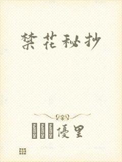 禁花秘抄封面