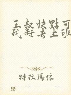 王叔快点可以吗我赶去上班封面