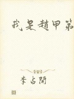 我是赵甲第小说