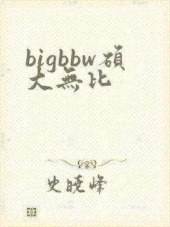 bigbbw硕大无比