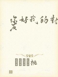 你好我的对面男友封面