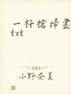 一杆枪扫尽全家txt