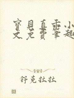 宝贝真乖小说全文免费笔趣阁