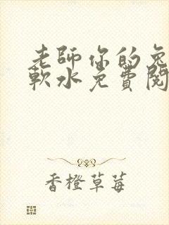 老师你的兔子好软水免费阅读