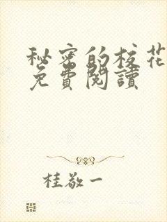 秘密的校花小说免费阅读