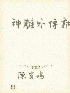 神雕外传郭襄封面