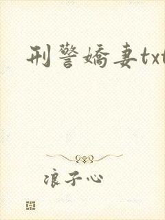 刑警娇妻txt