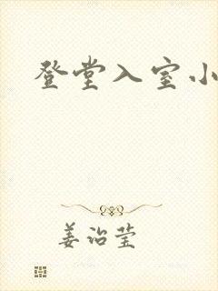 登堂入室小说