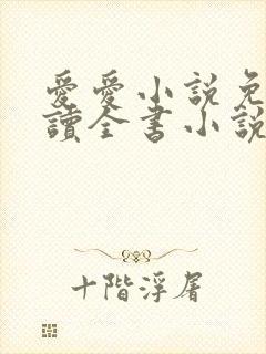 爱爱小说免费阅读全书小说乡村