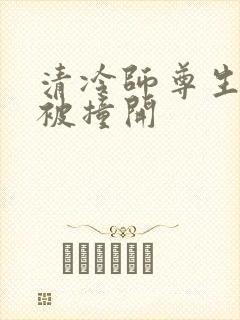 清冷师尊生殖腔被撞开封面
