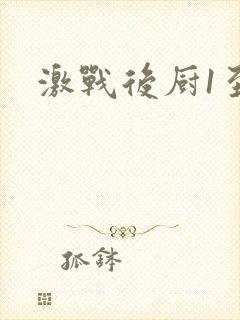 激战后厨1至5封面