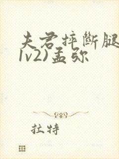 夫君摔断腿后(1v2)孟弥