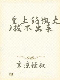 皇上的粗大(h)拔不出来