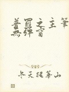 普罗之主笔趣阁无弹窗