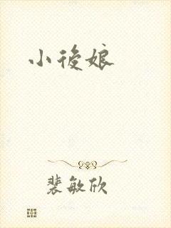 小后娘封面
