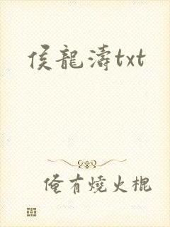侯龙涛txt