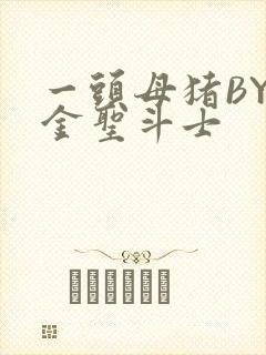 一头母猪BY黄金圣斗士