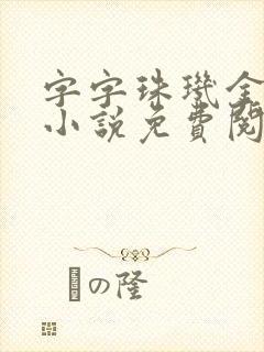 字字珠玑金银花小说免费阅读