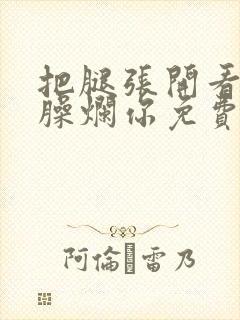 把腿张开看老子臊烂你免费封面