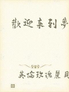 欢迎来到梦乐园