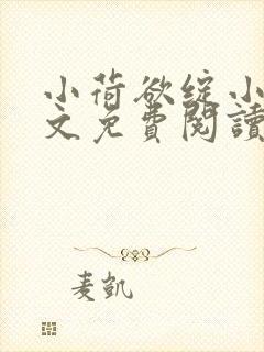 小荷欲绽小说全文免费阅读笔趣阁