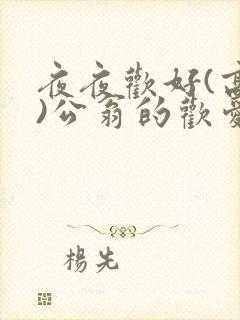 夜夜欢好(高h)公翁的欢爱