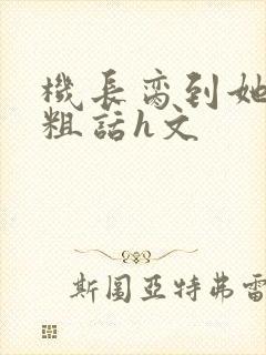 机长脔到她哭h粗话h文