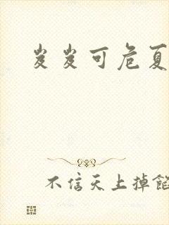 岌岌可危夏小正封面