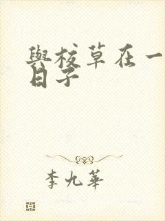 与校草在一起的日子