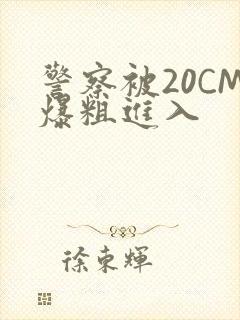 警察被20CM爆粗进入封面