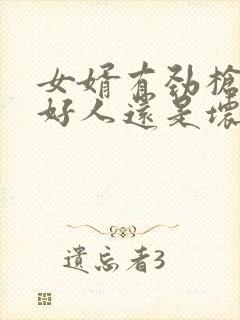 女婿有劲枪枪是好人还是坏人