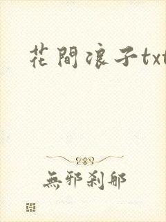 花间浪子txt