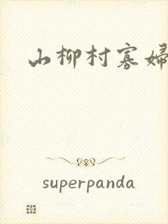 山柳村寡妇情史