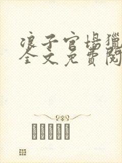 浪子官场猎艳记全文免费阅读封面