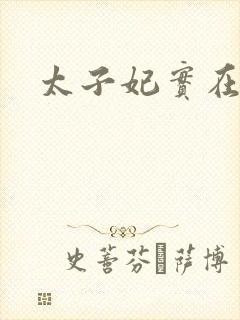 太子妃实在美丽