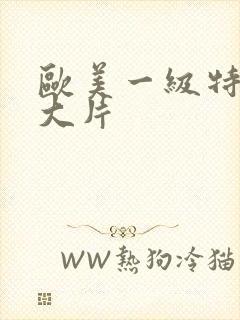 欧美一级特黄a大片