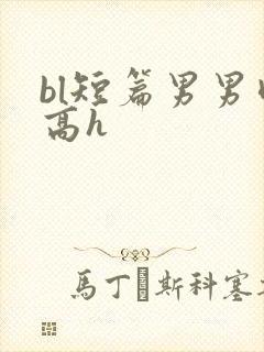 bl短篇男男肉高h封面