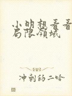 小明想看看永久局限领域