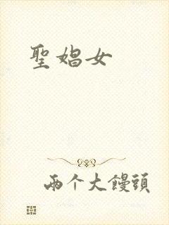 圣娼女封面