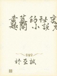 黄蓉的秘密 笔趣阁 小说免费阅读封面